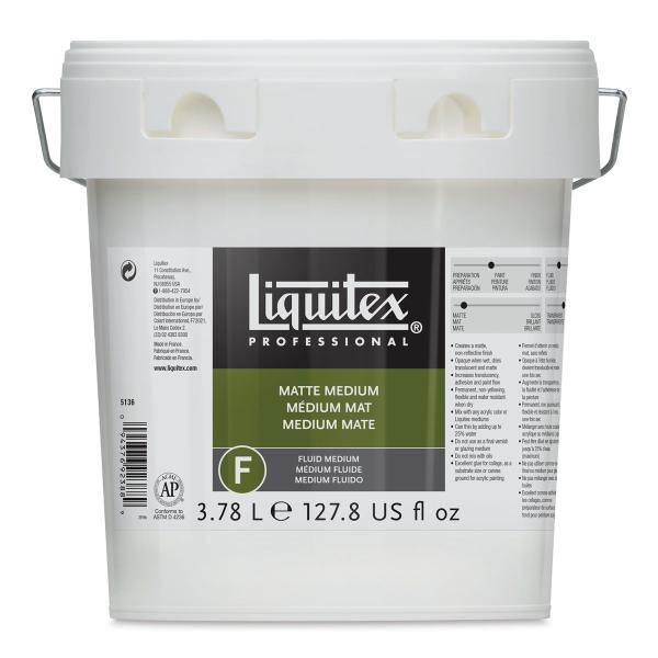 Liquitex Acrylic Fluid Medium - Matte Medium - Art Supplies Australia