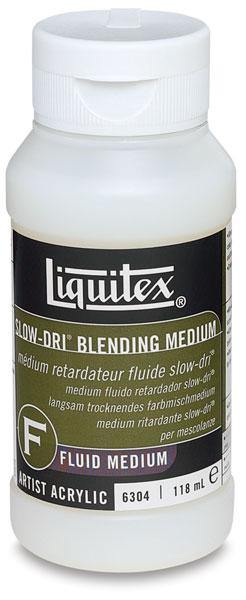 Liquitex Acrylic Fluid Medium - Slow-Dri Blending Medium - Art Supplies Australia