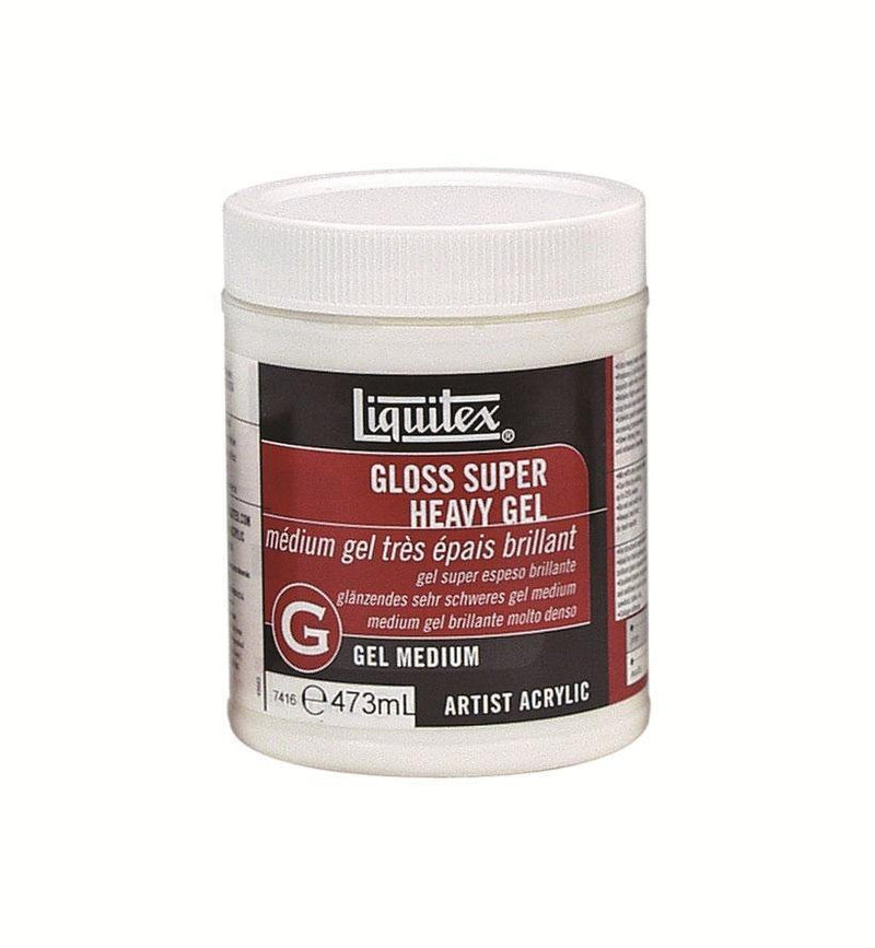 Liquitex Acrylic Gel Mediums Super Heavy Matte 8 oz