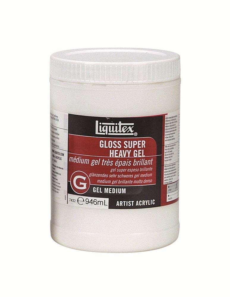 Liquitex Acrylic Gel Medium - Gloss Super Heavy Gel - Art Supplies Australia
