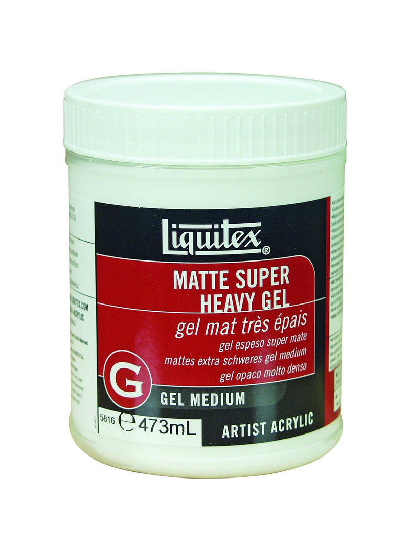 Liquitex Acrylic Gel Medium - Matte Super Heavy Gel - Art Supplies Australia