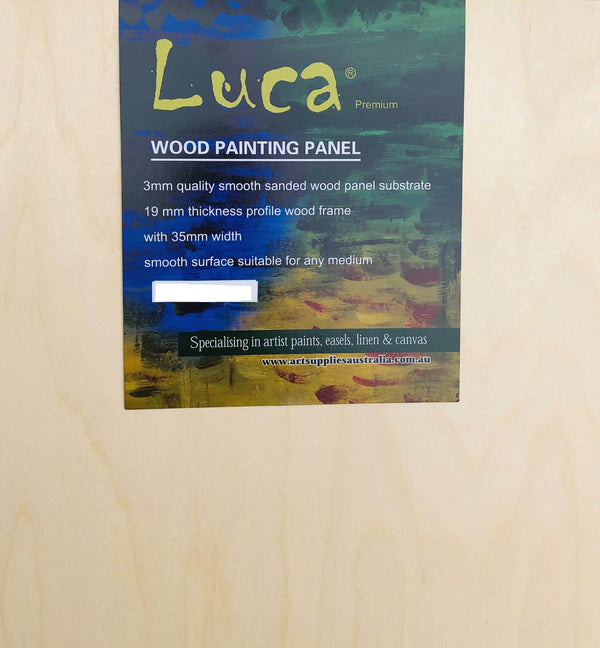 Luca Premium Artist's Rectangular Wood Painting Panels - Art Supplies Australia
