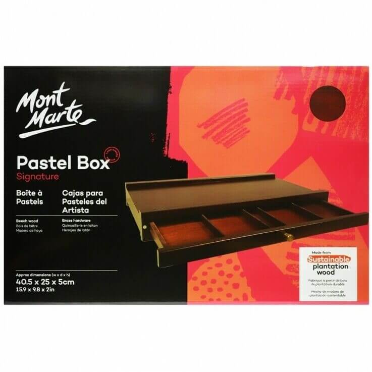 Mont Marte Pastel Box Single Deck - Art Supplies Australia