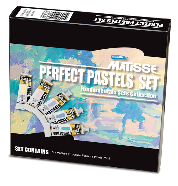 Matisse Structure Perfect Pastels Set 5x75ml - Art Supplies Australia