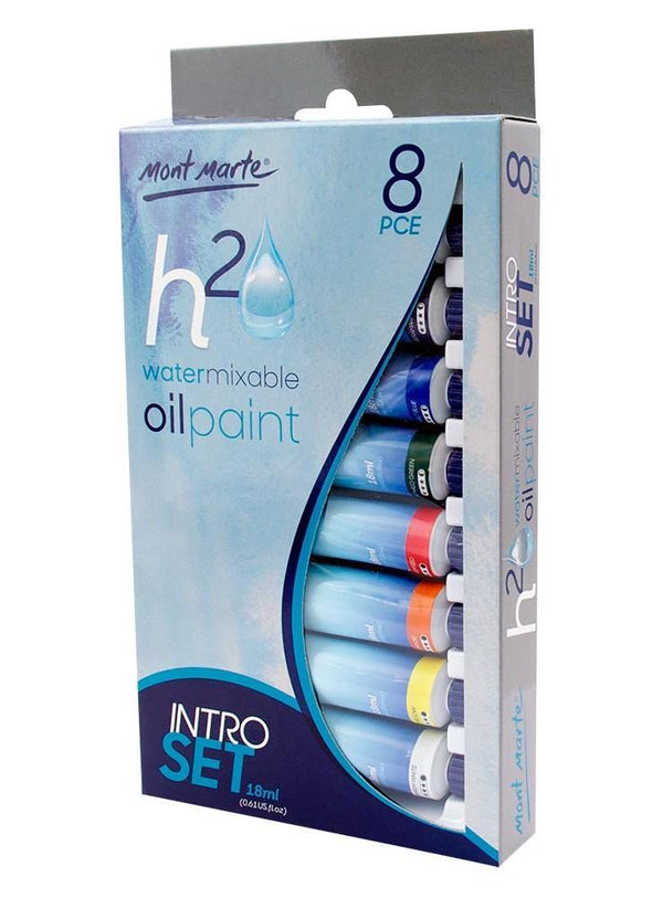 Mont Marte H2O Water Mixable Oil Colour Sets - Art Supplies Australia