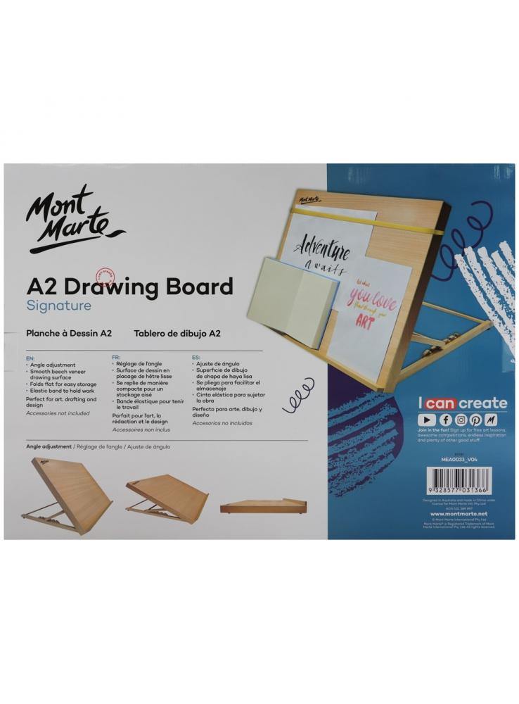 Mont Marte Signature Adjustable Drawing Board - Art Supplies Australia