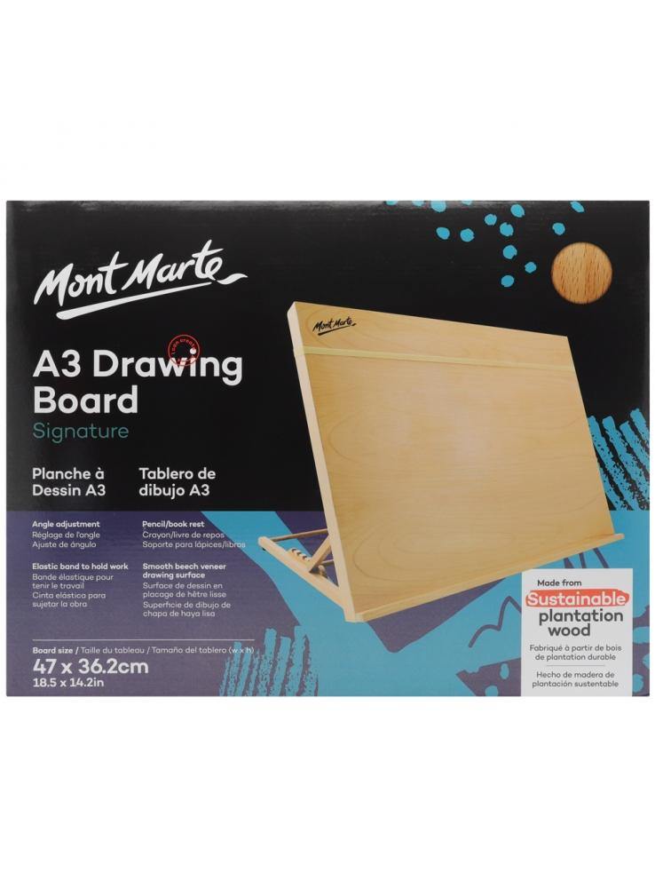 Mont Marte Signature Adjustable Drawing Board - Art Supplies Australia