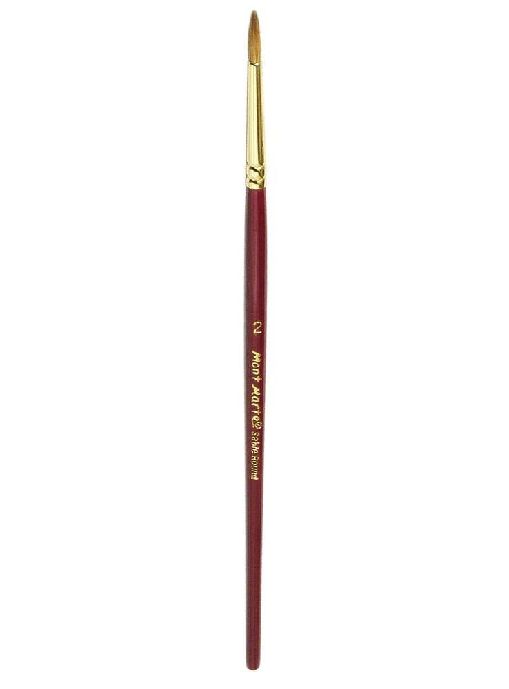 Mont Marte Artist Brush Individual - Sable - Art Supplies Australia
