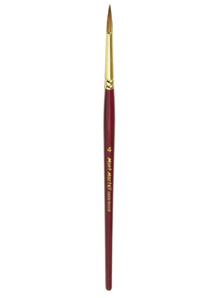 Mont Marte Artist Brush Individual - Sable - Art Supplies Australia