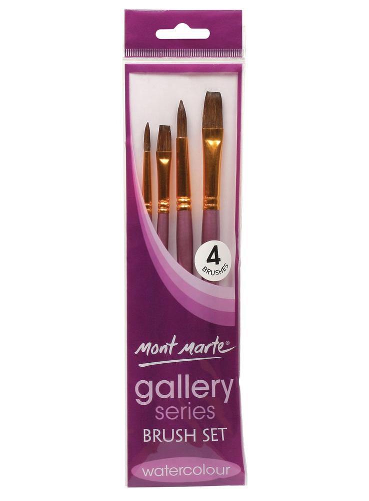 Mont Marte Gallery Series Watercolour Brush Sets - Art Supplies Australia
