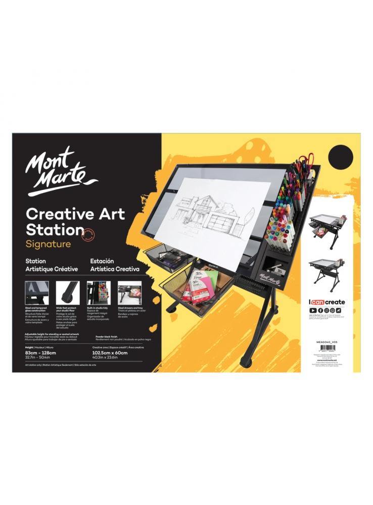 Mont Marte Signature Creative Art/Craft Station - Art Supplies Australia