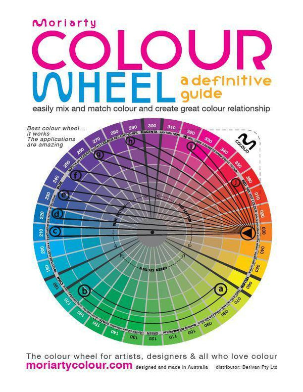 Moriarty Colour Wheel- A Definitive Guide - Art Supplies Australia