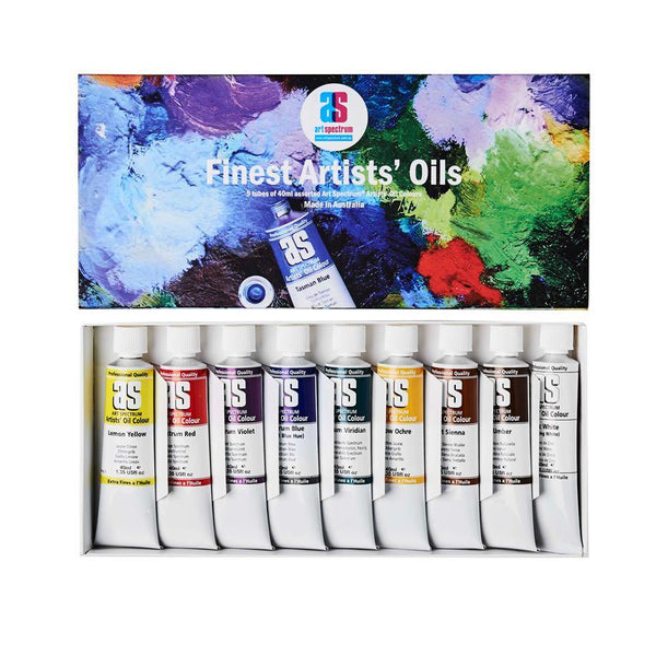 Art Spectrum Professional Oil Colour Set - Art Supplies Australia