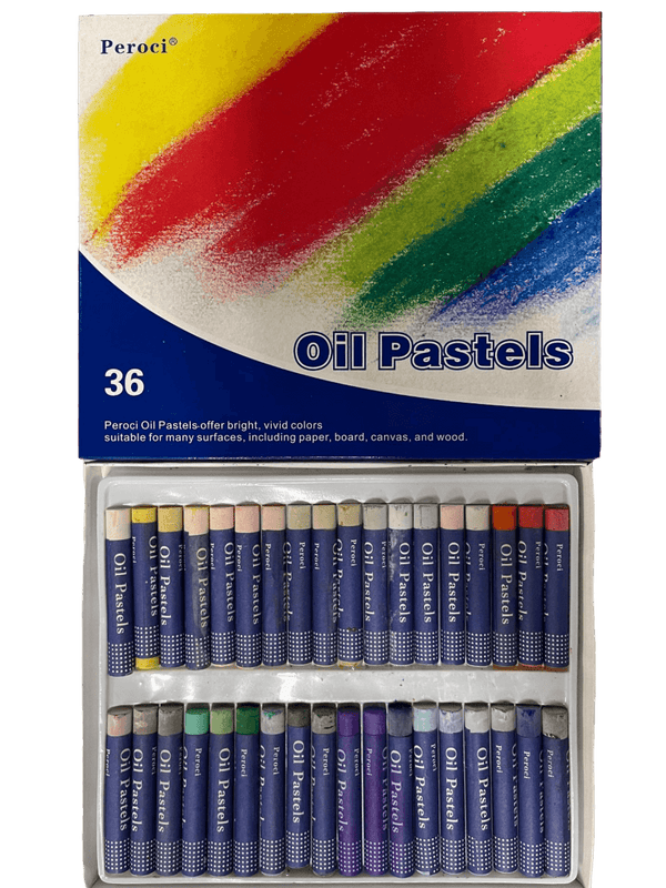 PEROCI OIL PASTELS 36 COLOUR SET - Art Supplies Australia