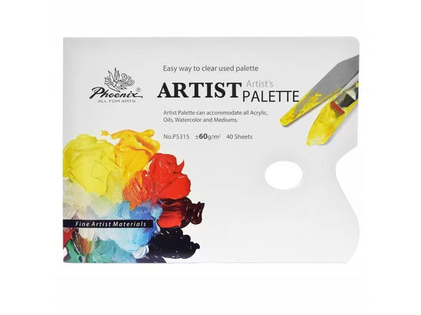 Phoenix Artist's Tear-off Palette - Art Supplies Australia
