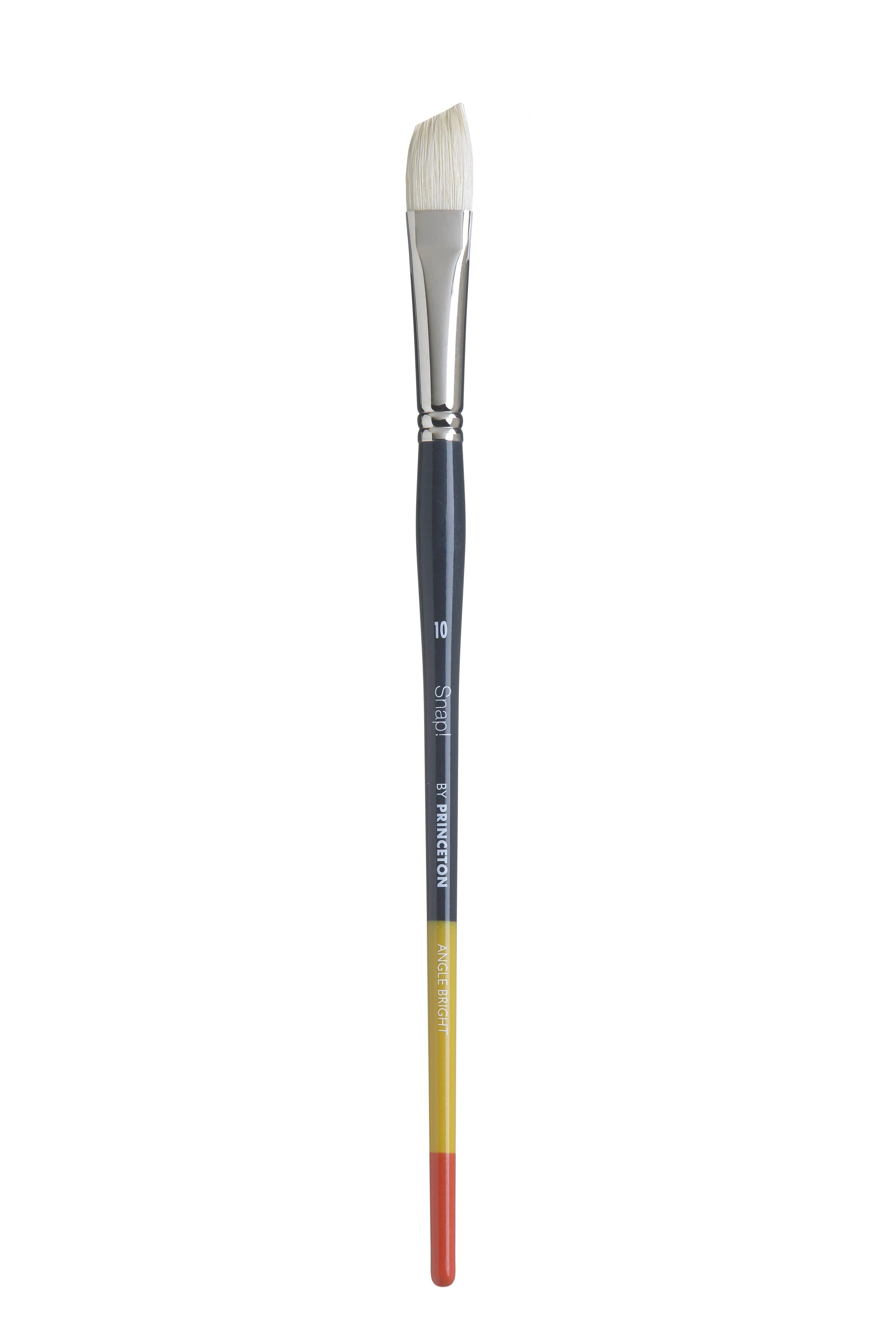 Princeton Snap Series 9700 Long Handle Natural Hog Bristle Brush for Oil, Acrylic - Art Supplies Australia