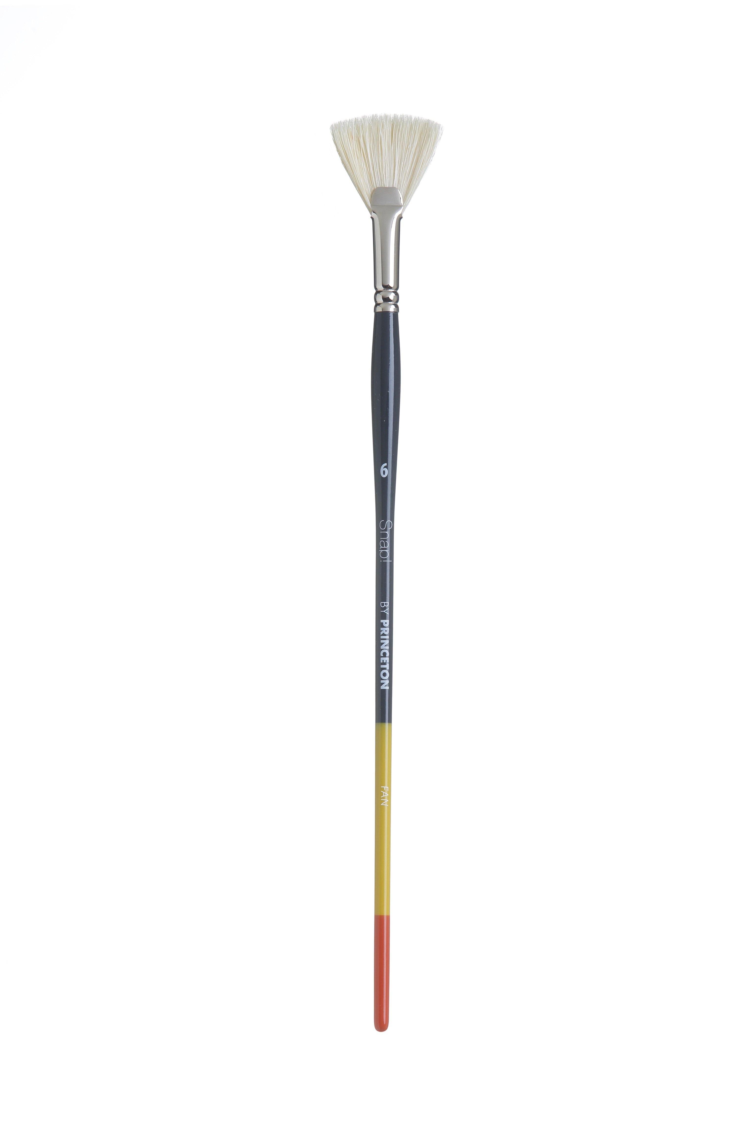 Princeton Snap Series 9700 Long Handle Natural Hog Bristle Brush for Oil, Acrylic - Art Supplies Australia