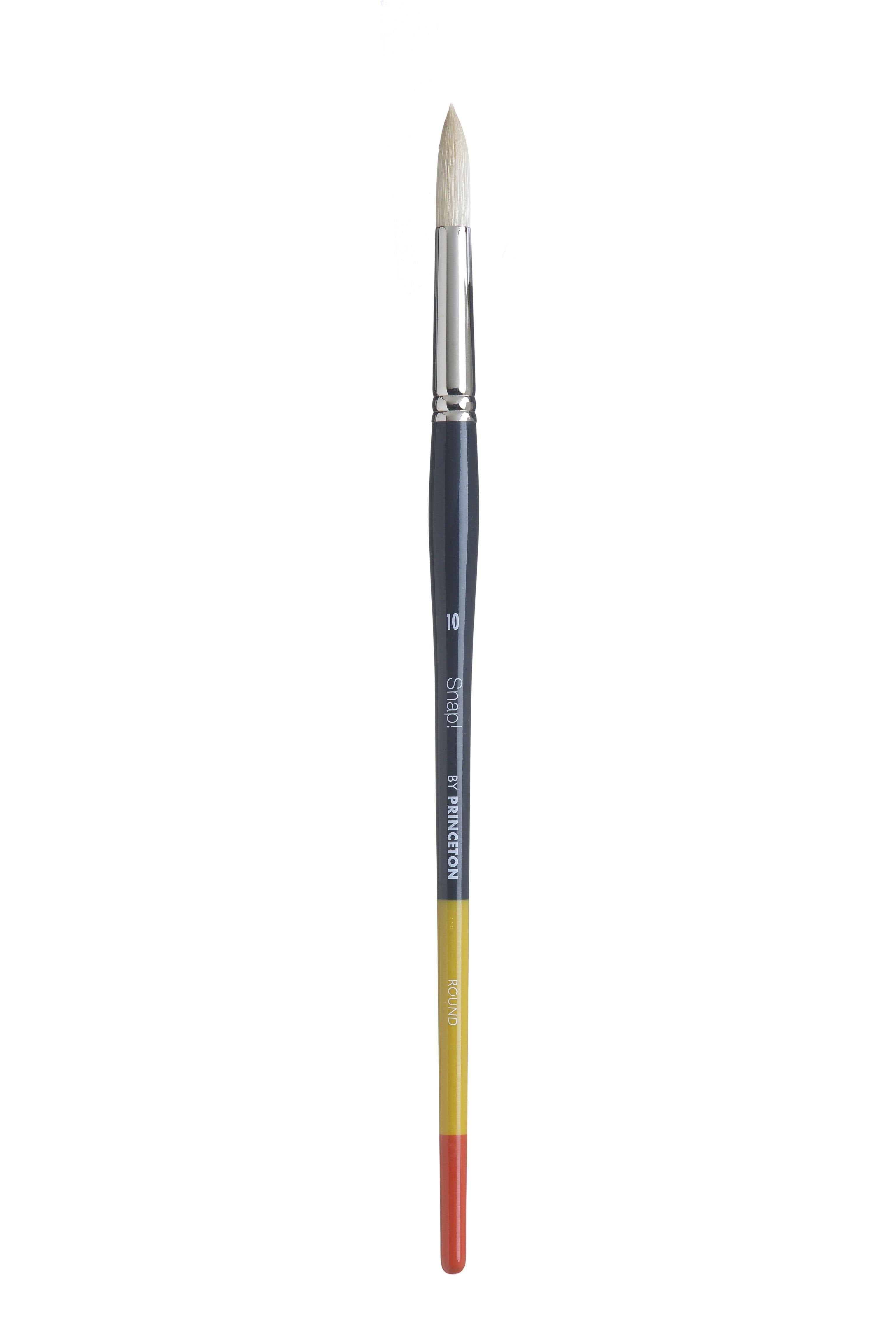Princeton Snap Series 9700 Long Handle Natural Hog Bristle Brush for Oil, Acrylic - Art Supplies Australia