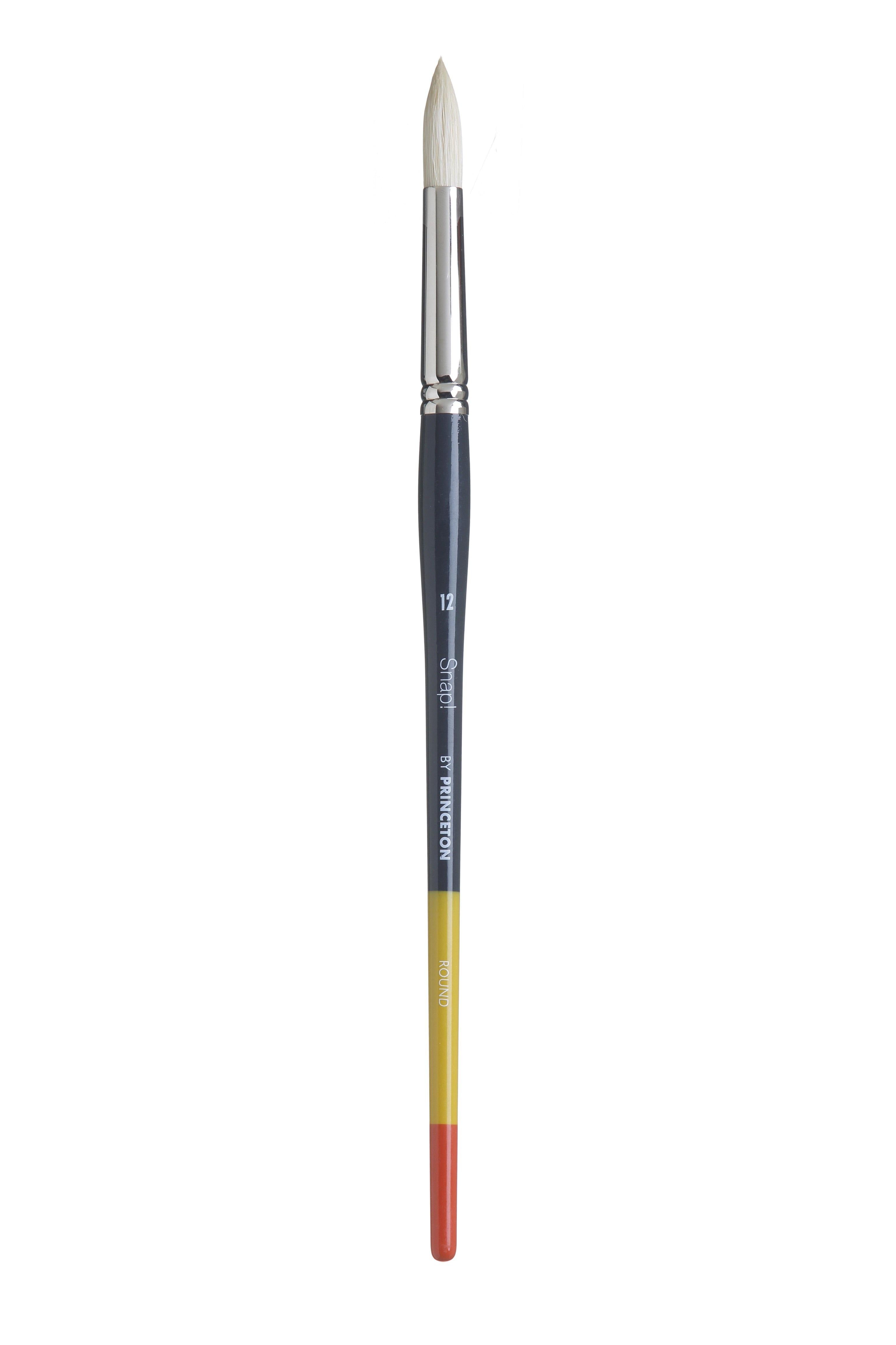 Princeton Snap Series 9700 Long Handle Natural Hog Bristle Brush for Oil, Acrylic - Art Supplies Australia
