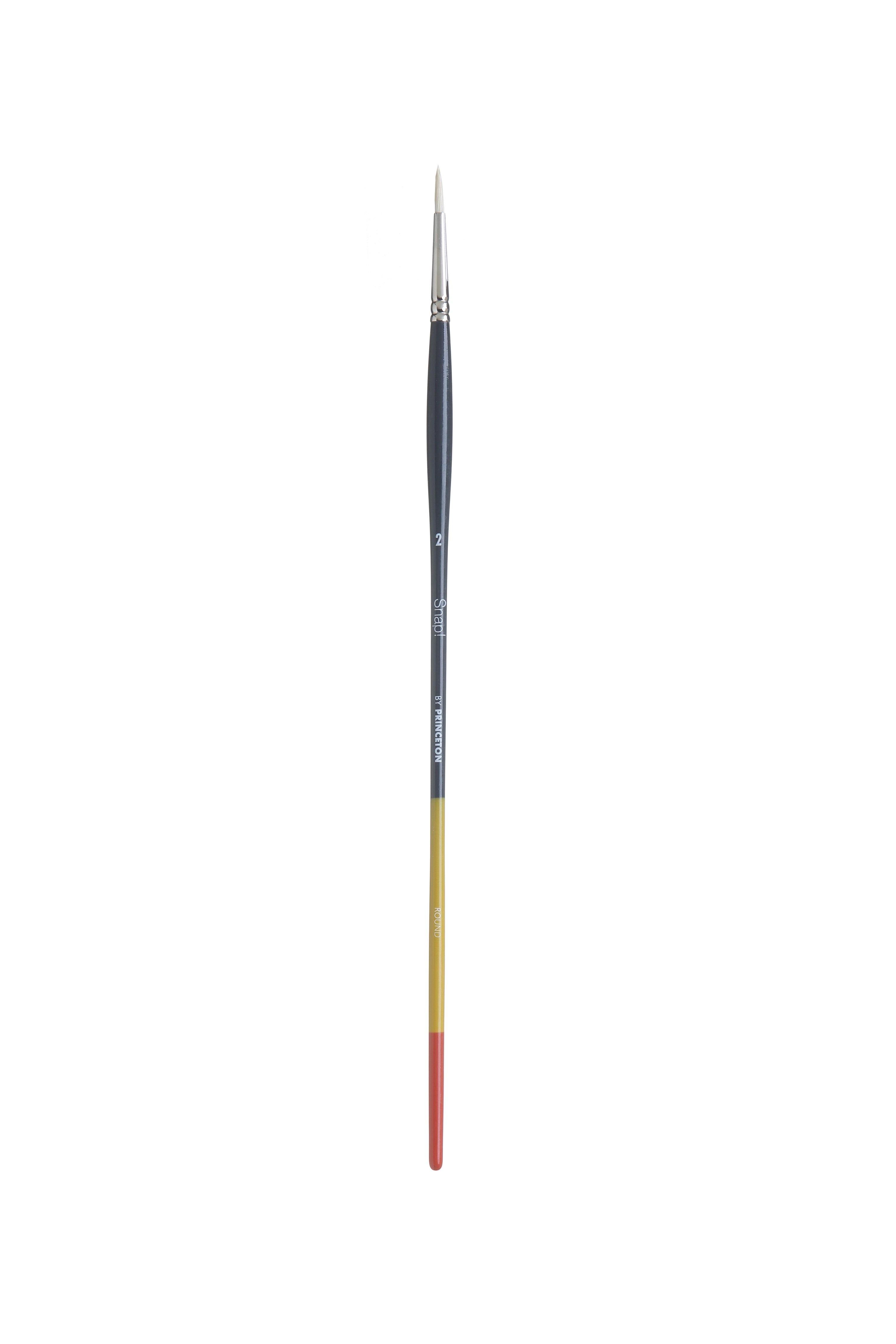 Princeton Snap Series 9700 Long Handle Natural Hog Bristle Brush for Oil, Acrylic - Art Supplies Australia