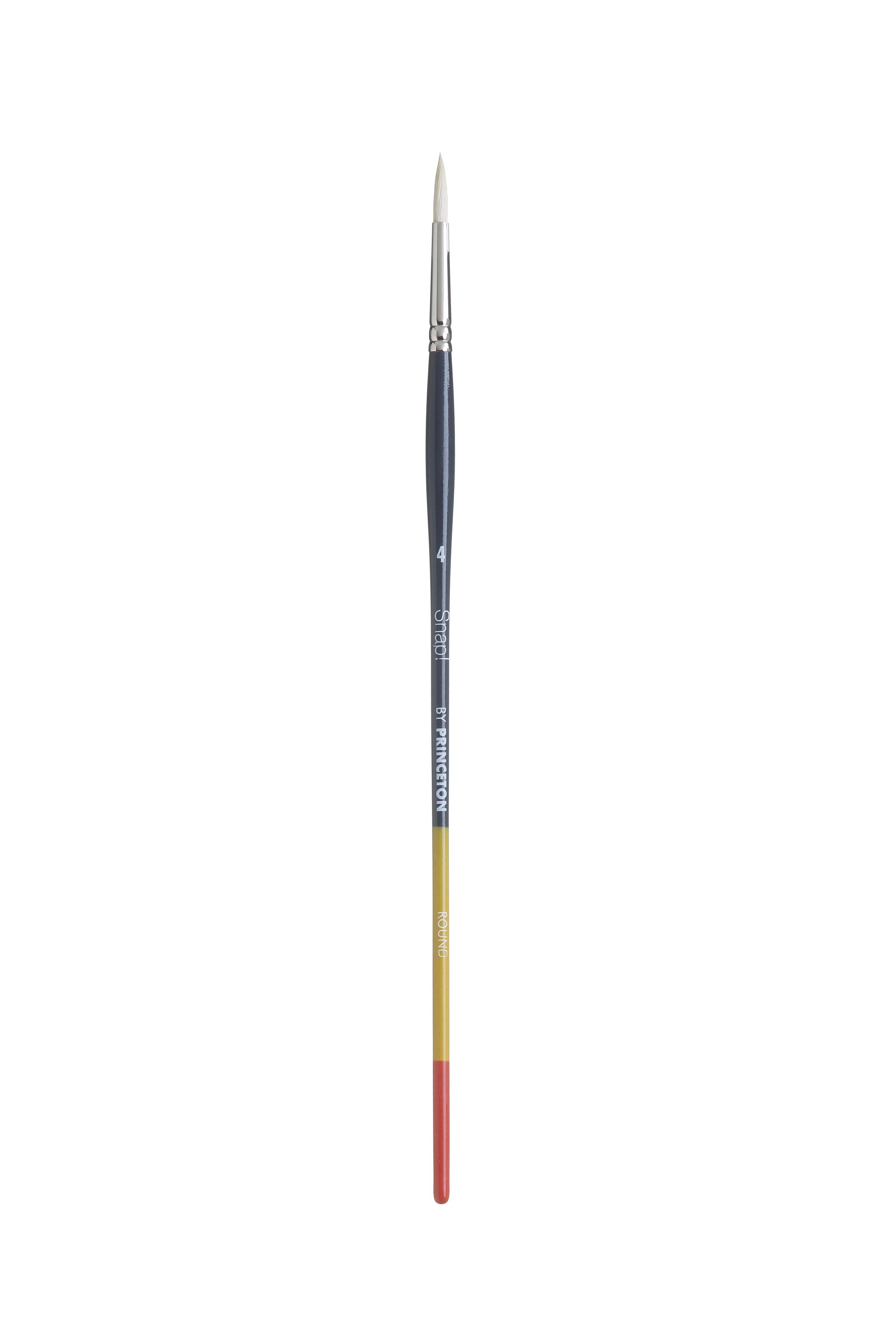 Princeton Snap Series 9700 Long Handle Natural Hog Bristle Brush for Oil, Acrylic - Art Supplies Australia
