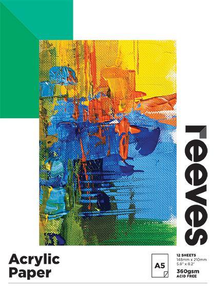 Reeves Acrylic Paper Pads - Art Supplies Australia