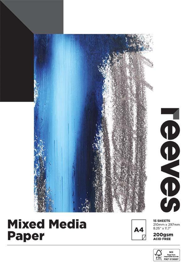 Reeves Mixed Media Paper Pad - Art Supplies Australia