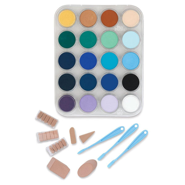 PanPastel Artist Curated Pastel - Seascape Painting Kit with Joanne Barby(20 Colours) - Art Supplies Australia