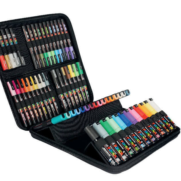 PC3M Pastel Posca Set - Posca Markers - Artworx Art Supplies