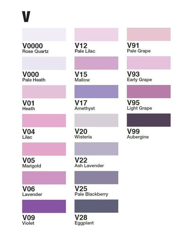 Copic Ciao Markers Violet - Art Supplies Australia