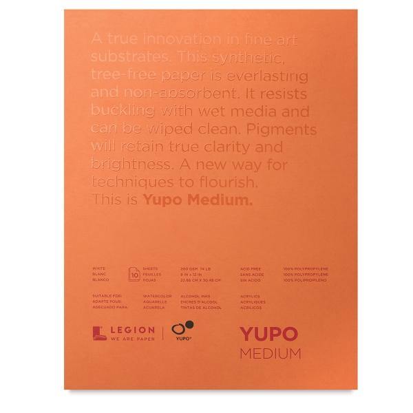 Legion Yupo Synthetic Paper Pads - Art Supplies Australia