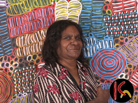 Betty Mbitjana - Aboriginal Art - Art Supplies Australia