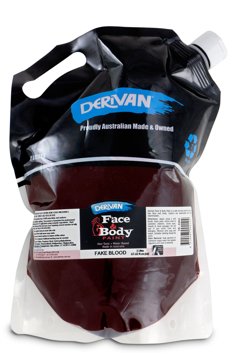 Derivan Face & Body Paint Fake Blood - Art Supplies Australia