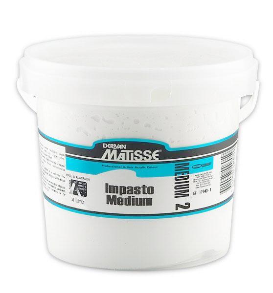 Matisse Acrylic Medium MM2 Impasto Medium - Art Supplies Australia