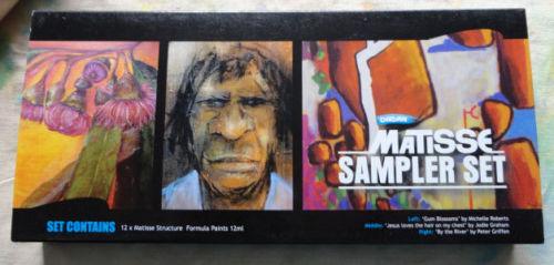 Matisse Structure Sampler Set 12x 12ml - Art Supplies Australia