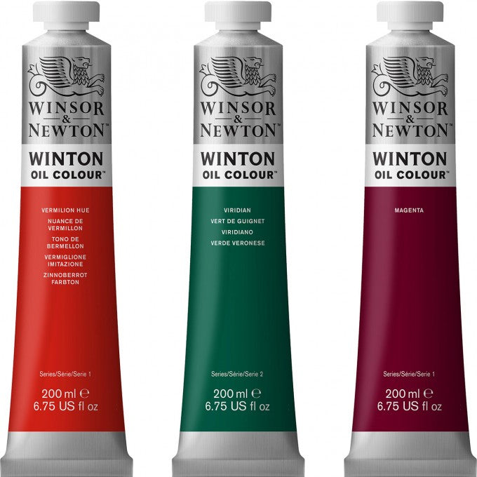 Winsor & Newton Winton Oil Colour 200ml - Art Supplies Australia